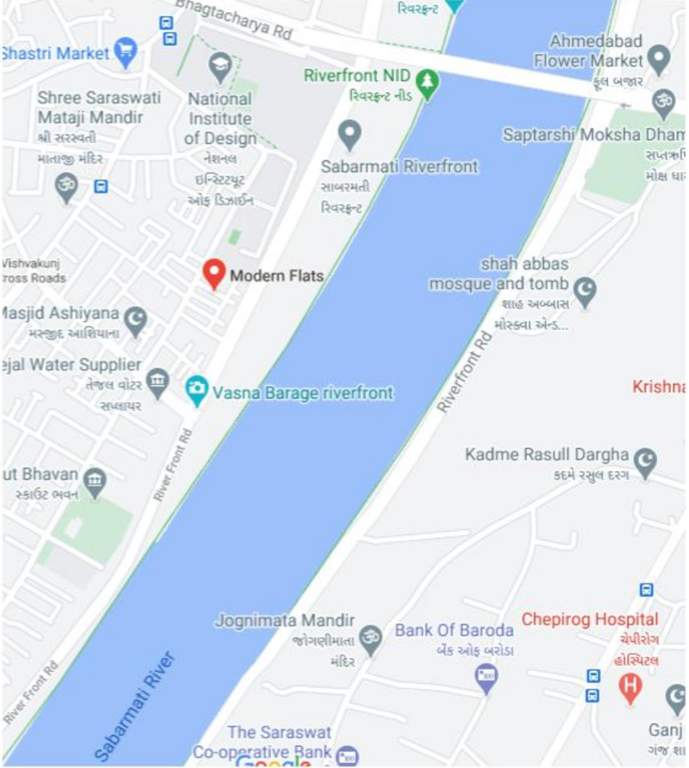  modern flats Location Plan