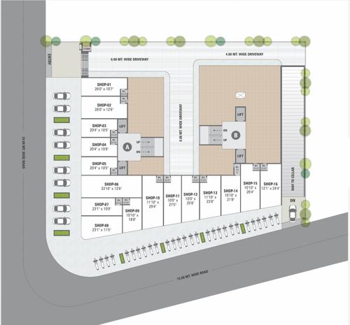  parivar Block A,B Cluster Plan For Block A,Bround Floor