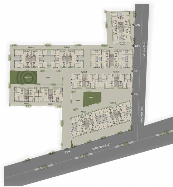 layoutPlan of Aditya Landmark