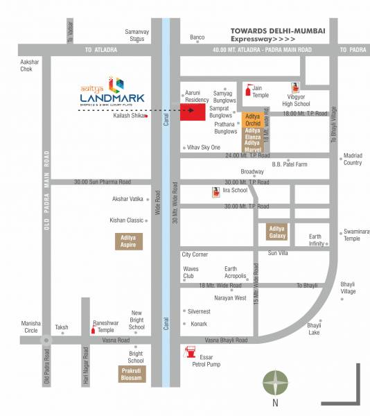  landmark Location Plan