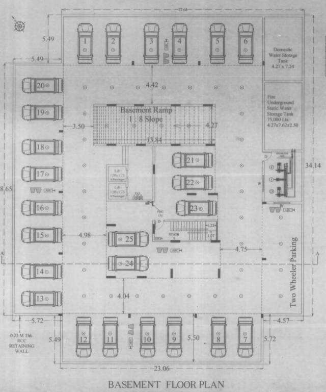  vasundhara Cluster Plan for basement