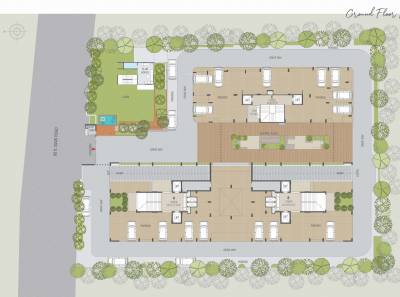  lake-iksa Block A To C Cluster Plan For Ground Floor