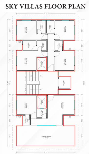  hiya-homes Hiya Homes Sky Villa Cluster Plan