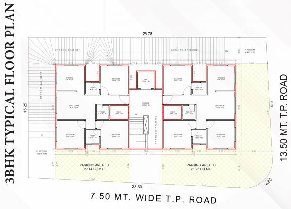  hiya-homes Hiya Homes Typical Cluster Plan