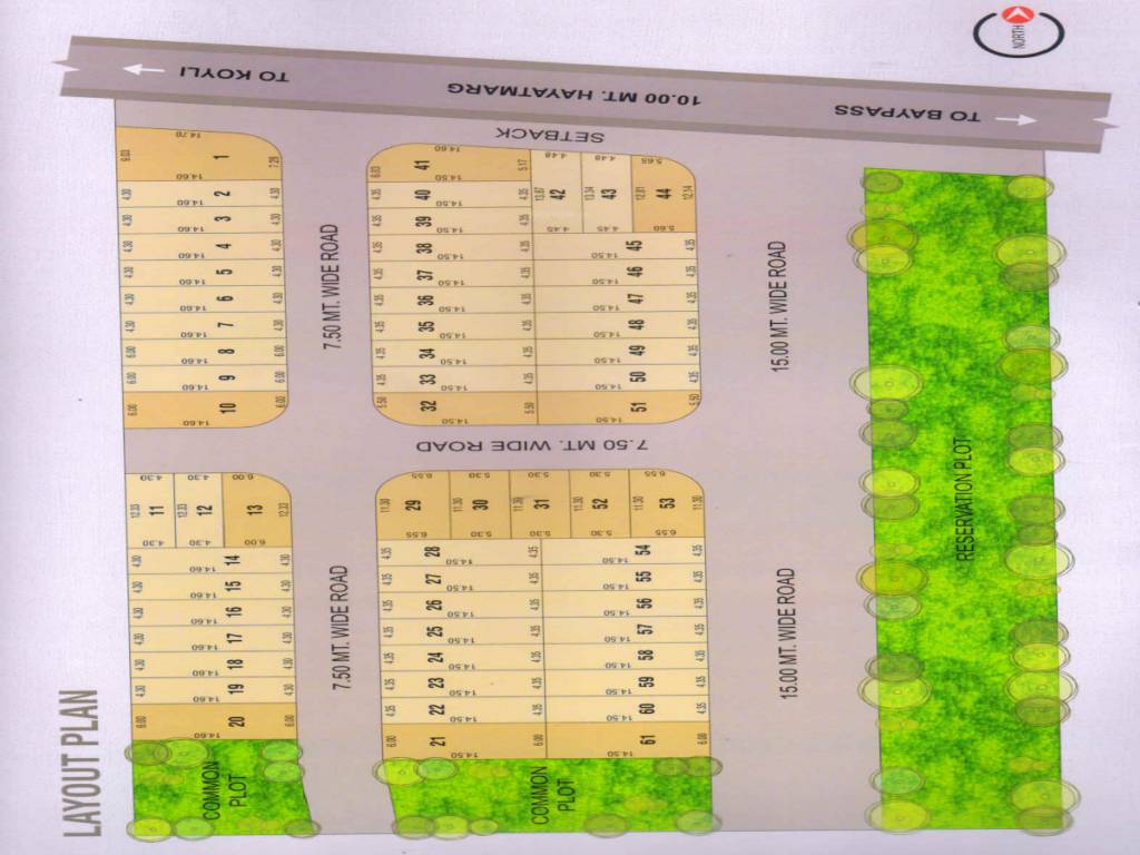  sanskruti Layout Plan