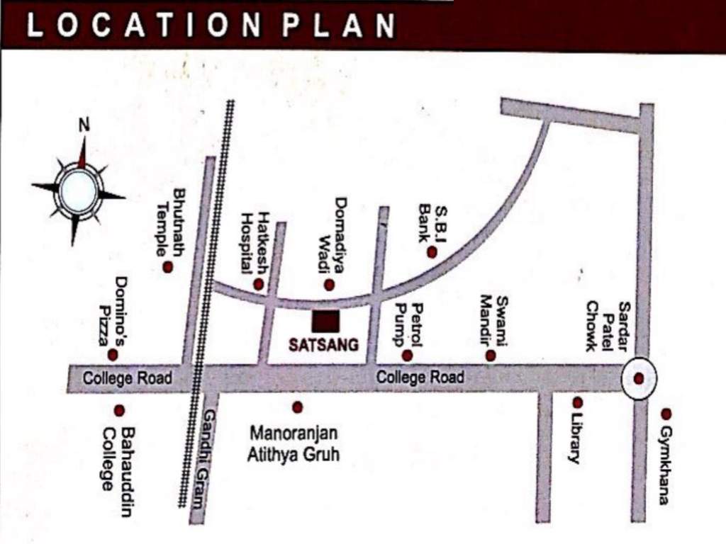  satsang Location Plan