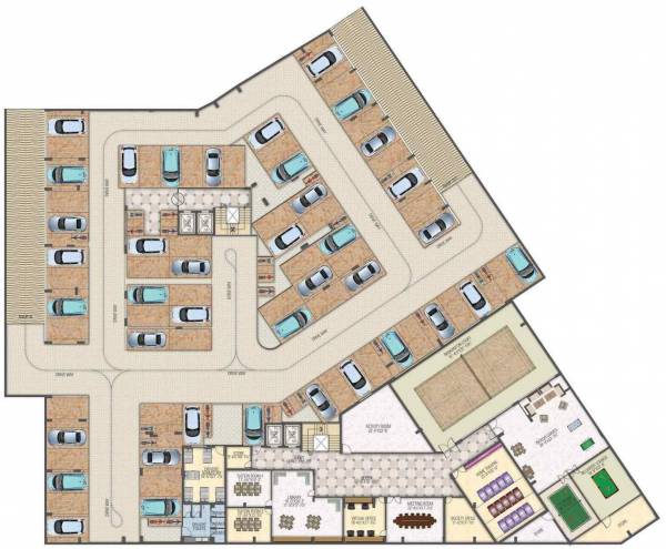  imperial-garden Block A Cluster Plan for Basement