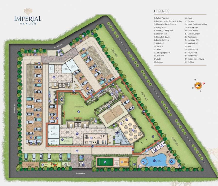 imperial garden Master Plan
