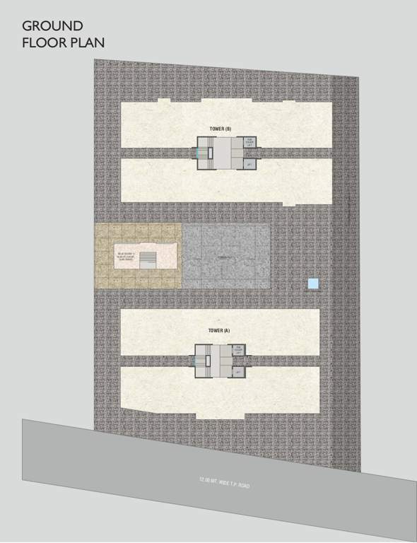  amardeep heights Block A Cluster Plan For Ground Floor