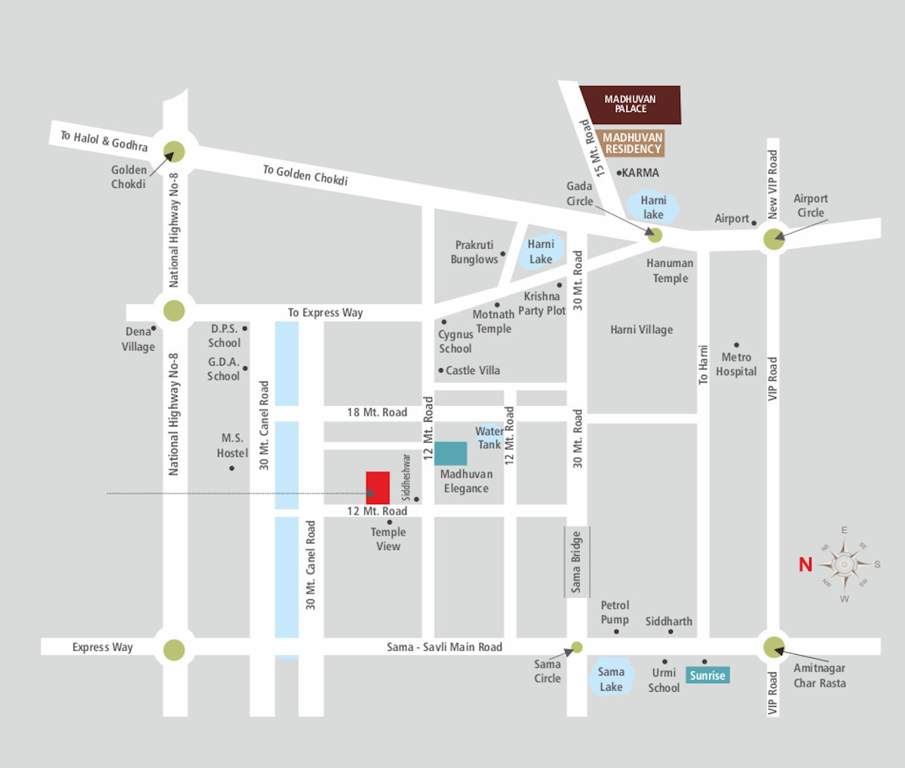  amardeep heights Location Plan
