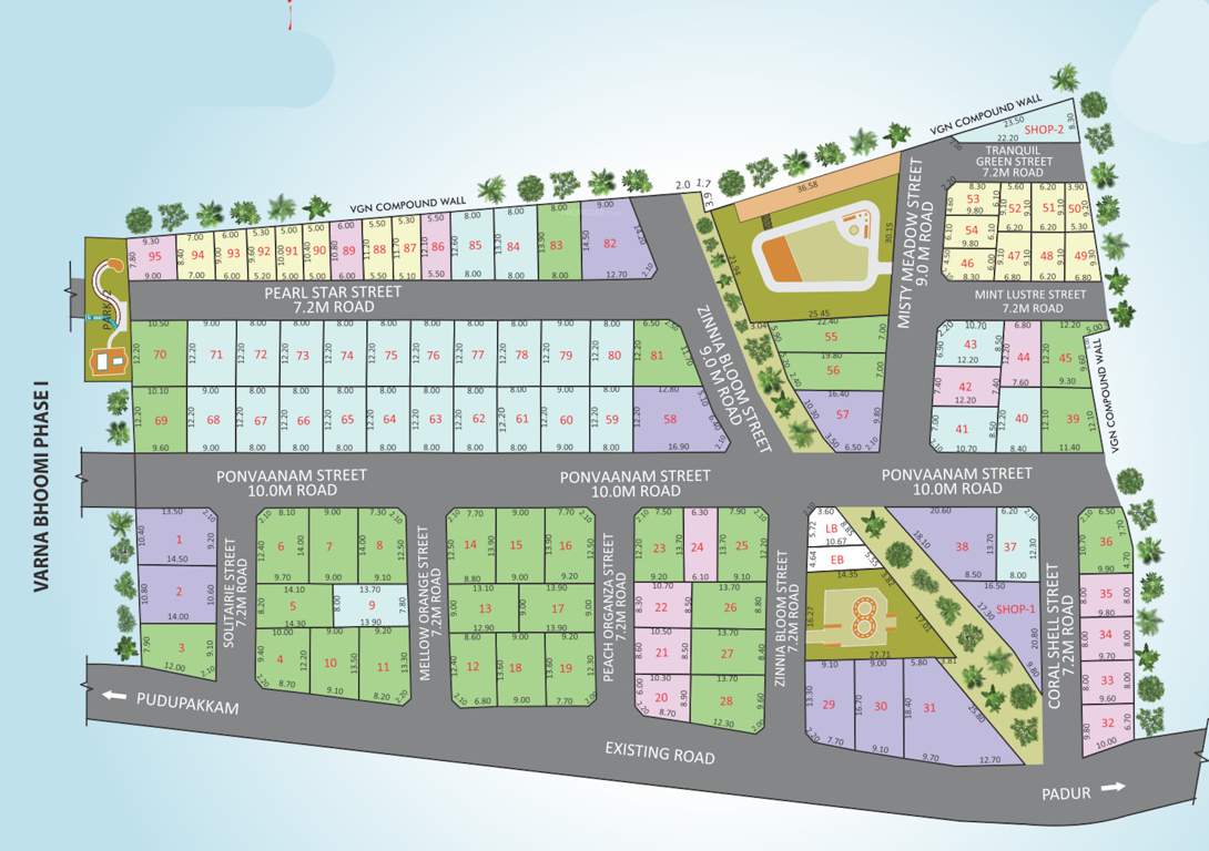  varna bhoomi phase 2 Layout Plan