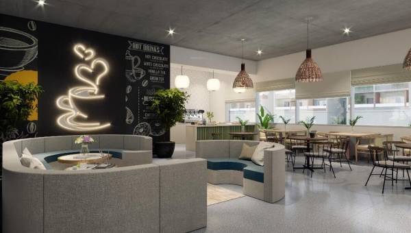 Cafeteria amenities of Lansum El Dorado