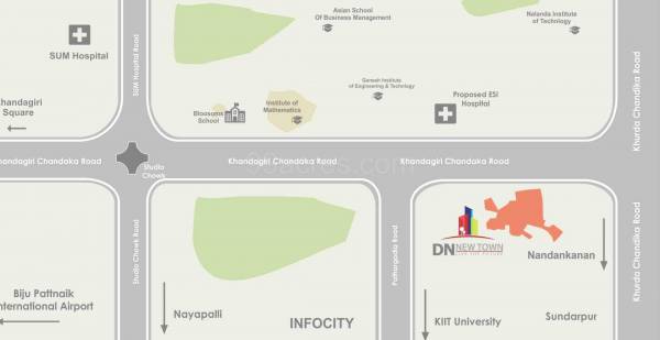  new-town Location Plan