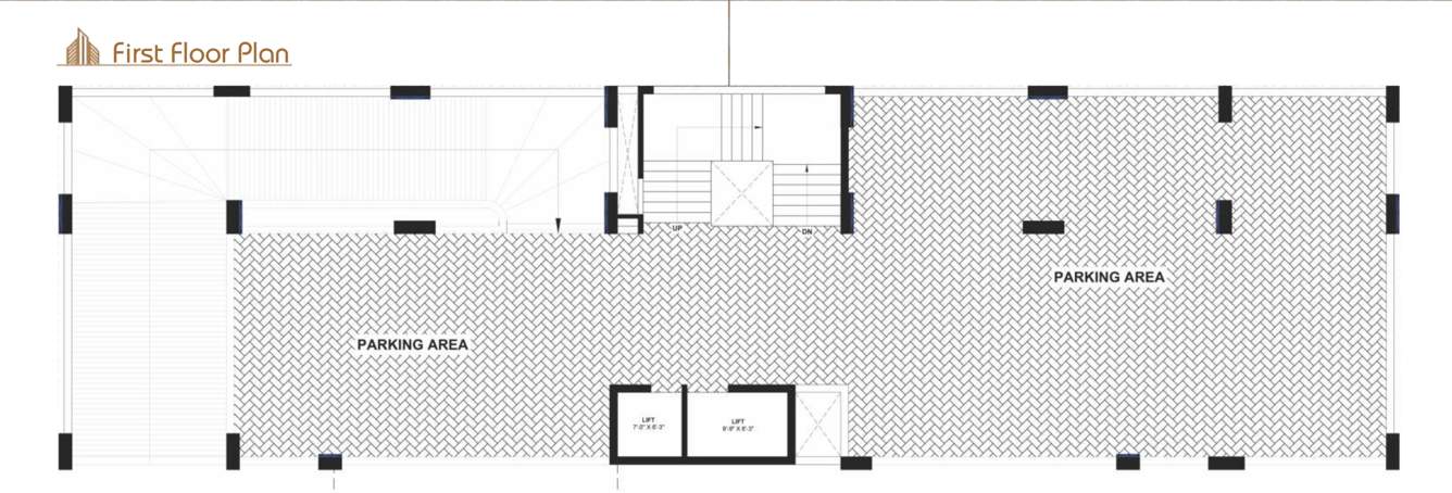 shivam heights Shivam Heights Cluster Plan for 1st Floor