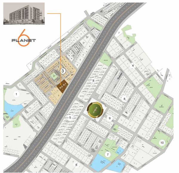  planet-6 Location Plan