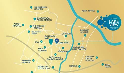  shreeji-lake-view Location Plan