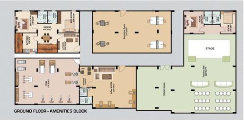  shiva-sai-pvr-fortune Shiva Sai Pvr Fortune Cluster Plan for ground Floor