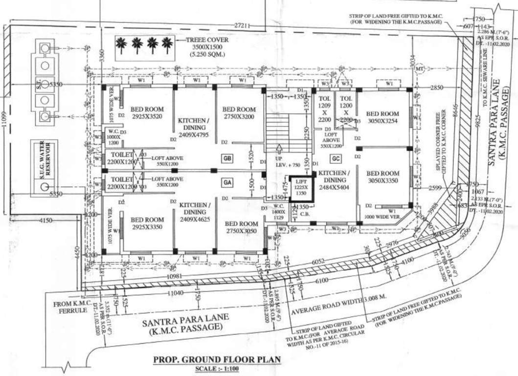  shantineer Shantineer Cluster Plan for ground Floor