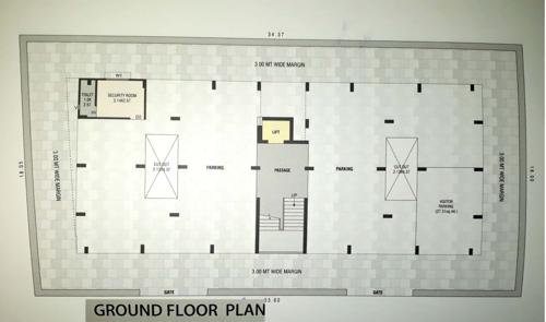  aksharvilla-a Aksharvilla A Cluster Plan for ground Floor