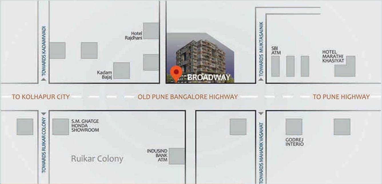  the broadway Location Plan