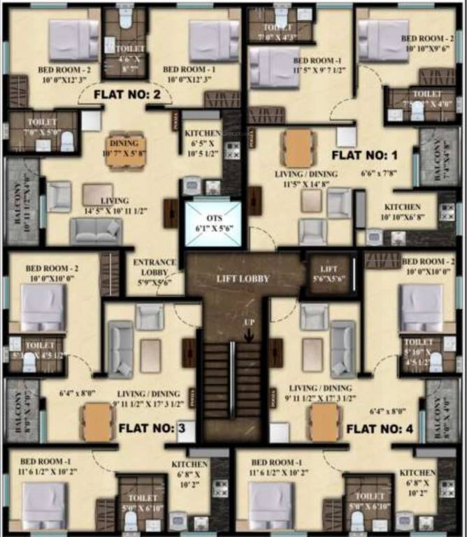  serenity Serenity Cluster Plan From 1st To 3rd Floor