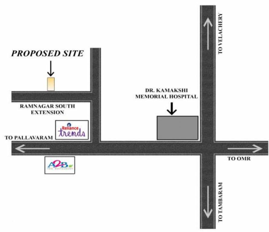  serenity Location Plan