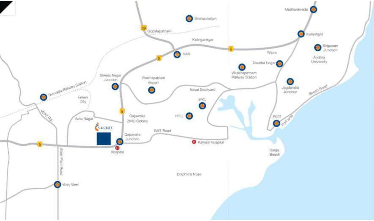  celest Location Plan