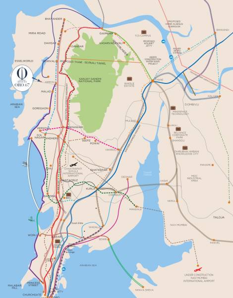  dosti-oro-67 Location Plan