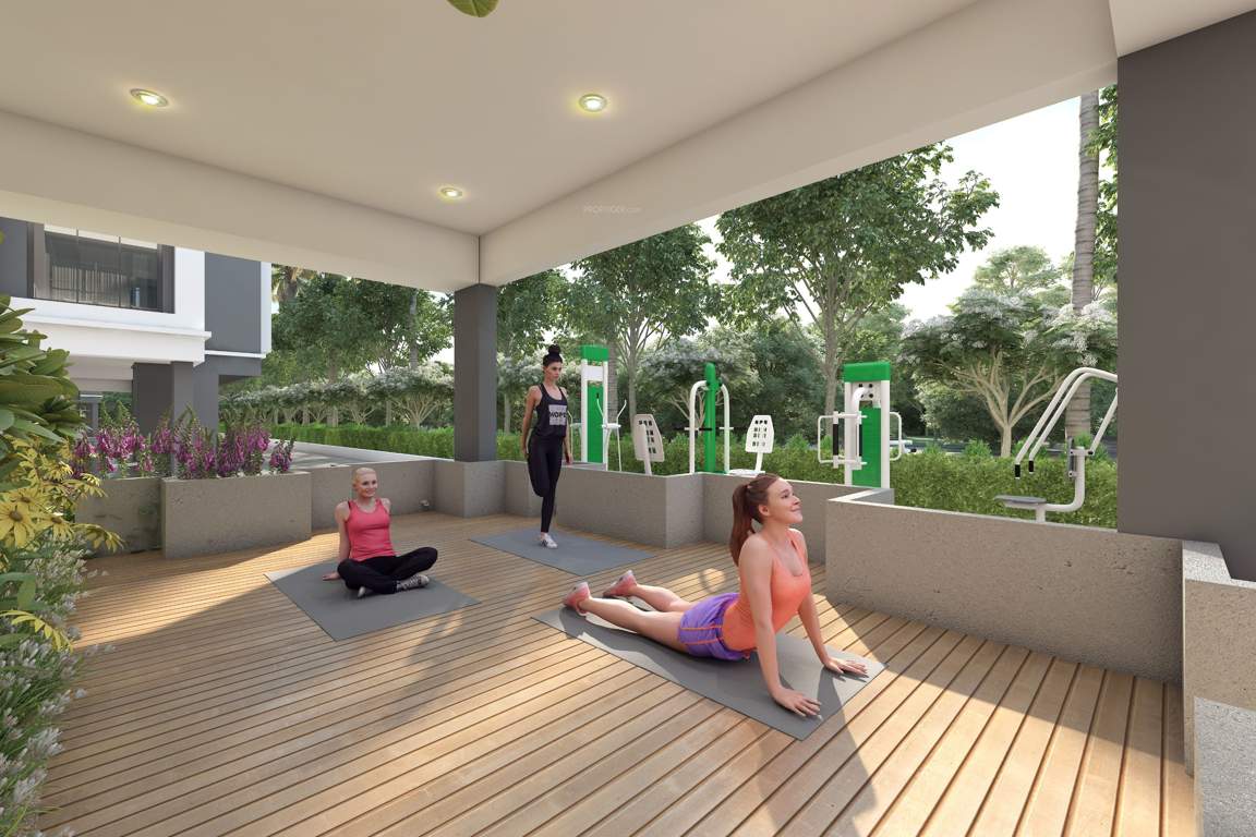  grandezza apartment Yoga/ Meditation Area