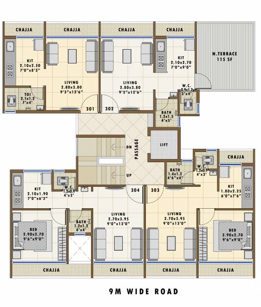  shantai-harmony Shantai Harmony Cluster Plan