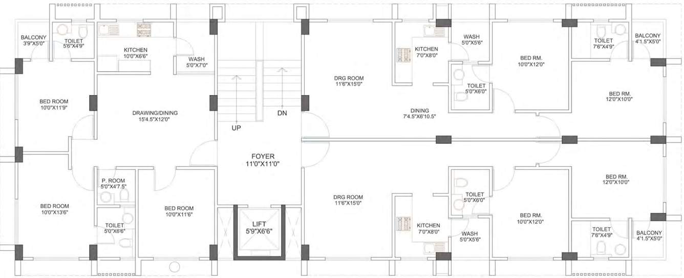 prive Prive Cluster Plan For Typical
