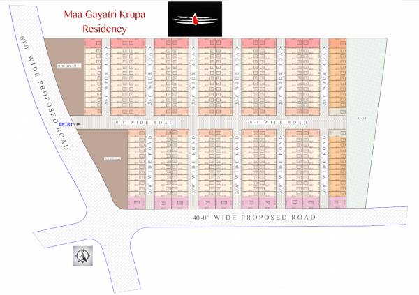 Layout Plan maa-gayatri-krupa-residency Layout Plan
