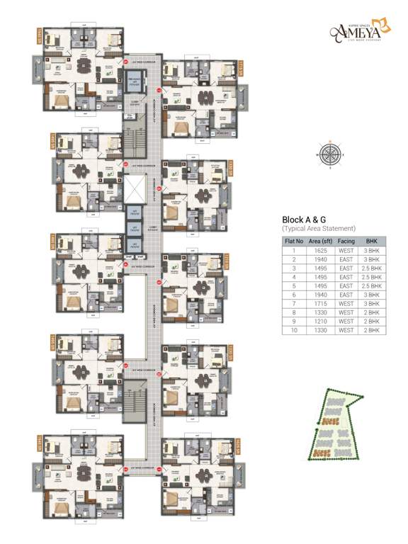  ameya Block A Cluster Plan