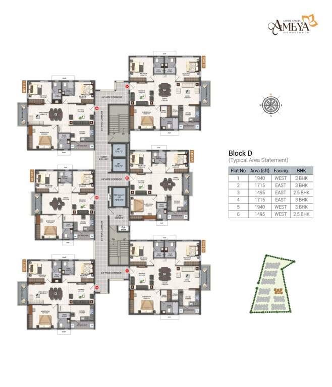  ameya Block D Cluster Plan
