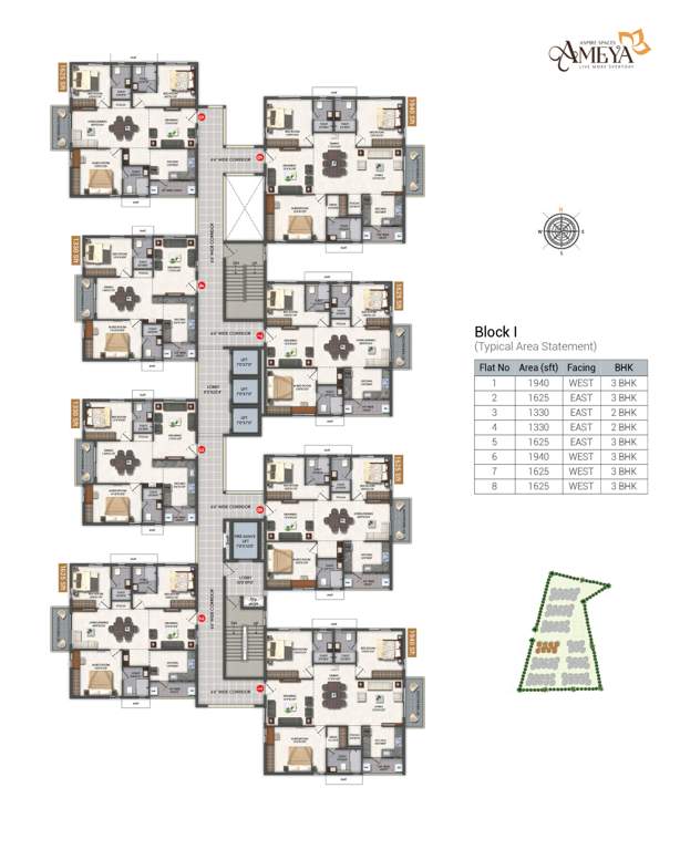  ameya Block I Cluster Plan