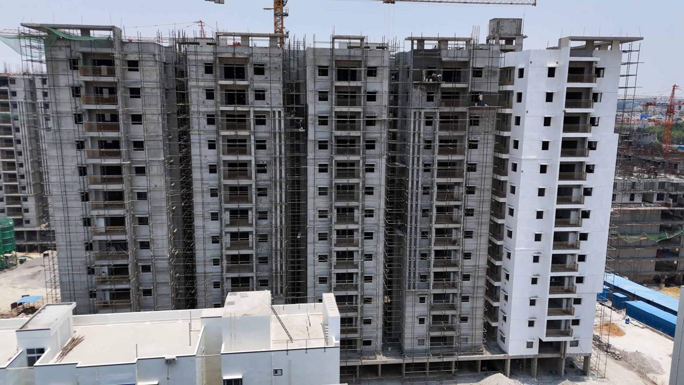  ameya Block A Construction Status Jan 25