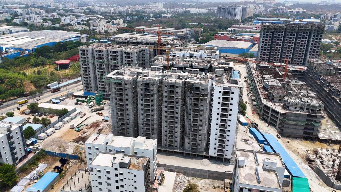  ameya Block A Construction Status Jan 25