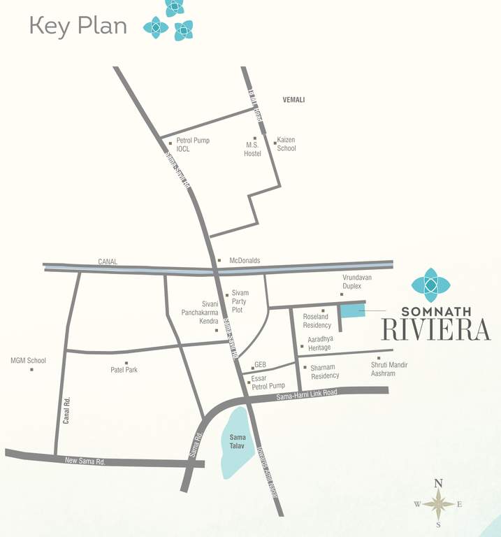 somnath riviera Location Plan