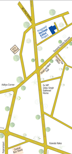 heritage entice Location Plan