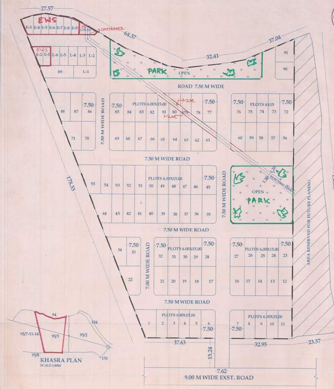  godavari nagar Layout Plan