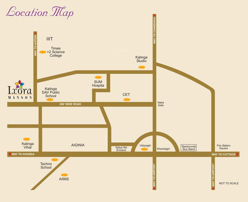  ixora manson Location Plan