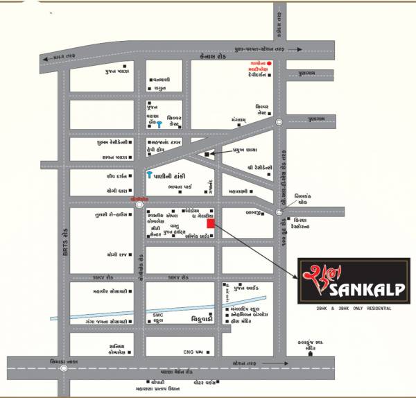  sankalp Location Plan