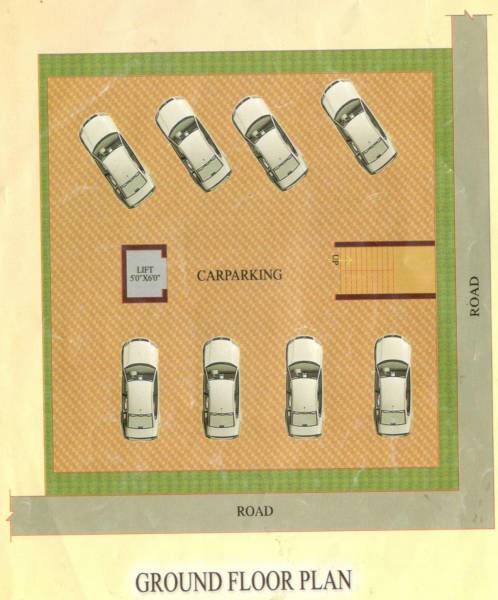  vaikund Vaikund Cluster Plan for ground Floor