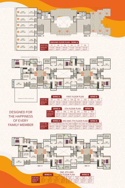  aarti-heights Tower A Cluster Plan