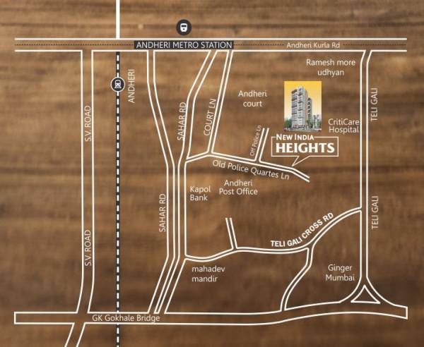  heights Location Plan
