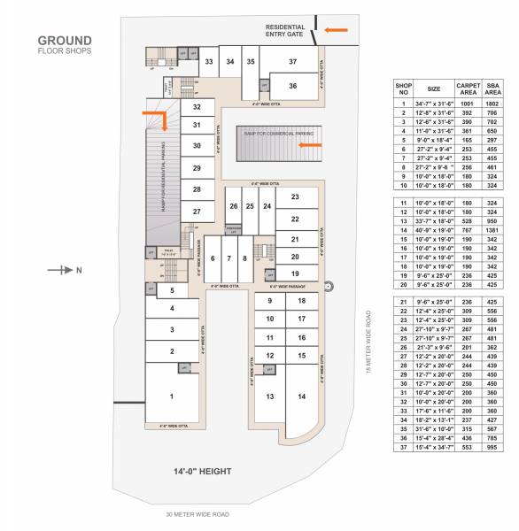  landmark Tower 1 Cluster Plan