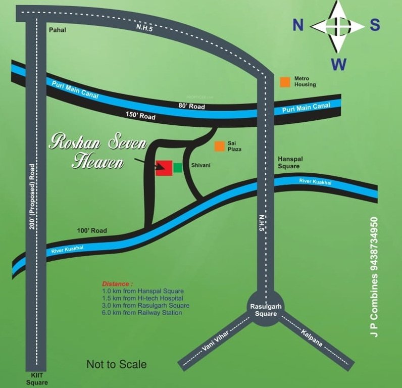  seven heaven Location Plan
