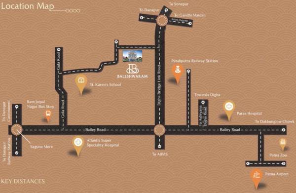 Location Plan baleshwaram Location Plan