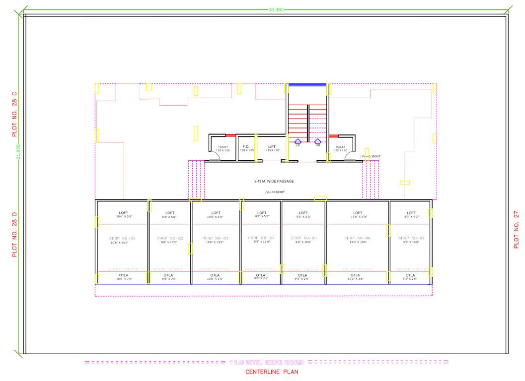  sai heights Sai Heights Cluster Plan for ground Floor