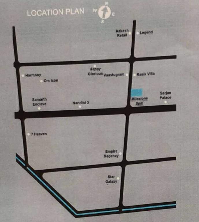 milestone spiti Location Plan
